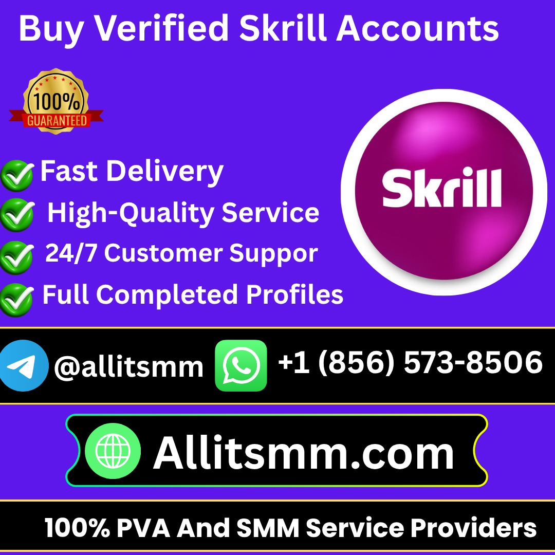 Buy Verified Skrill Accounts